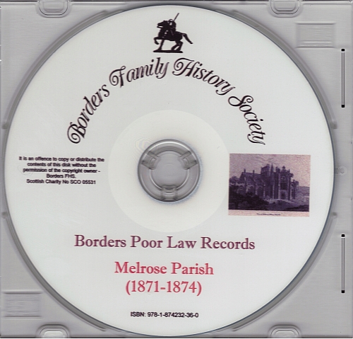 Melrose Parish (1871-1874) CD Image