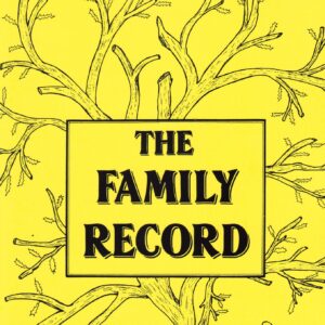 Family Record Book - Record Your Family History