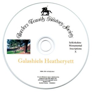 Monumental Inscriptions - Galashiels Heatheryett