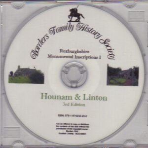 Monumental Inscriptions - Hounam & Linton (CD)