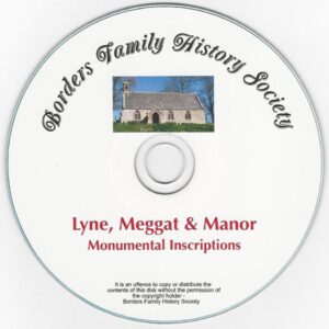 Monumental Inscriptions - Lyne Megget & Manor (CD)